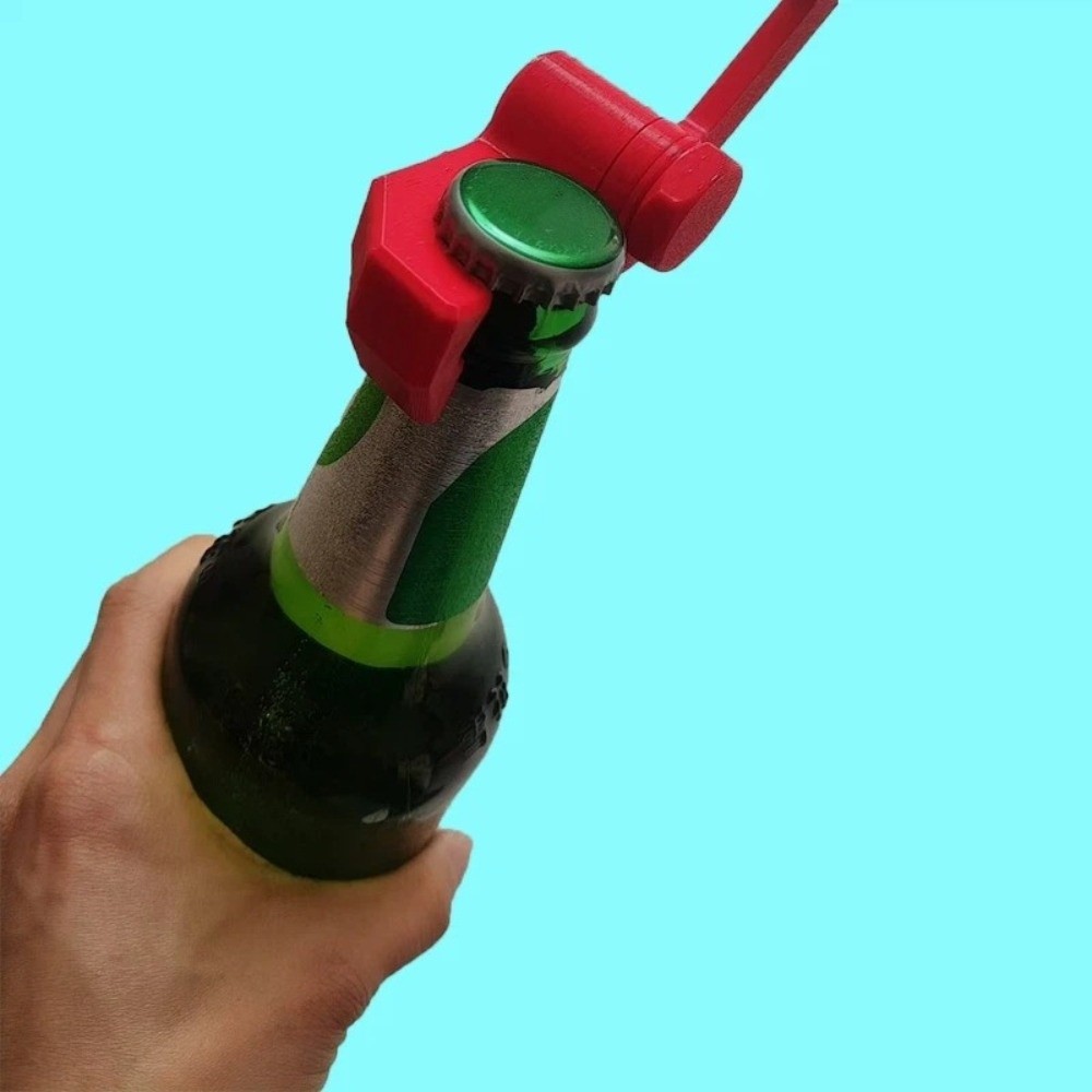 Kitchen Gadgets To 3D Print - Küchen-Gadgets 3D-Druck Bierflaschenöffner Tragbarer Kraftsparender Kapselöffner
