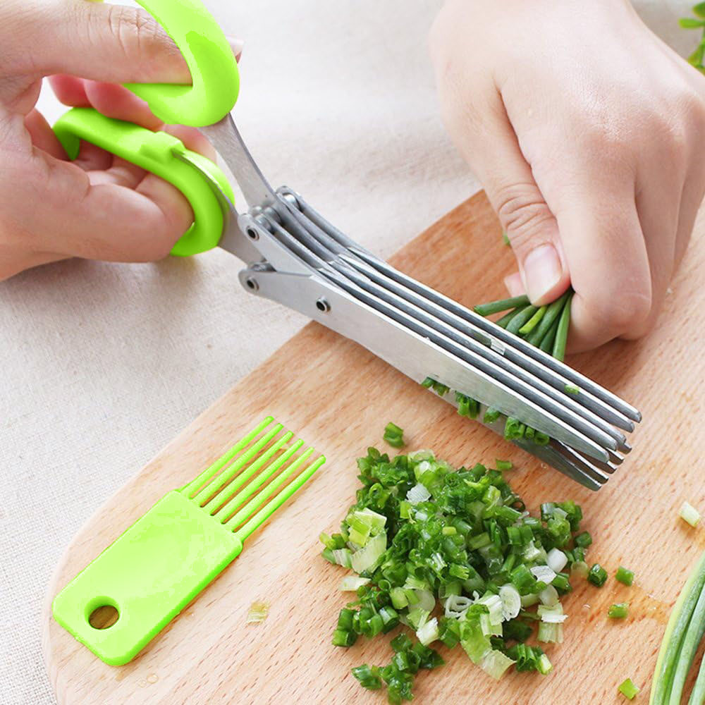 Kitchen Gadgets For Arthritic Hands - 1 Stück Multifunktionale Edelstahl-Küchenschere mit 3/5