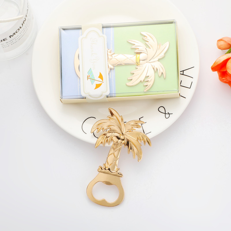 Small Kitchen Gadgets Gifts - Kreativer Kokosnussbaum-Flaschenöffner, Hochzeitszubehör, Partygeschenke, kleine Geschenke,