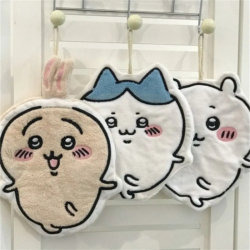 Kitchen Hanging Gadgets - Chiikawa Usaqi Xiaobajii Niedliches hängendes Handtuch,