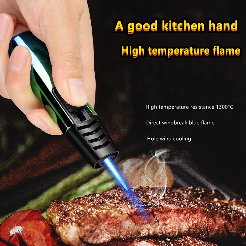 Small Kitchen Gadgets Gifts - Metall-Sprühflaschenfeuerzeug mit Farbverlauf für Küche, Haushalt,