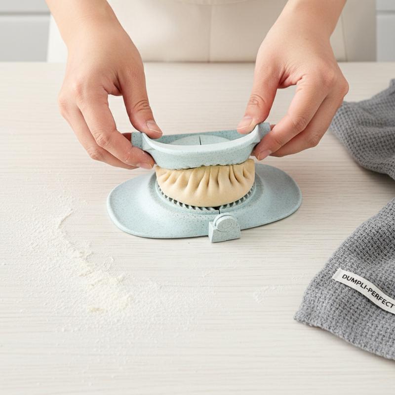 Kitchen Gadgets That Make Life Easier - Manuelle Weizenstroh-Teigtaschenform, Küchenzubehör, BPA-frei, Halter für