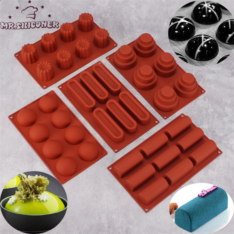 Kitchen Hanging Gadgets - 3D Ball Runde Halbkugel Silikonformen für