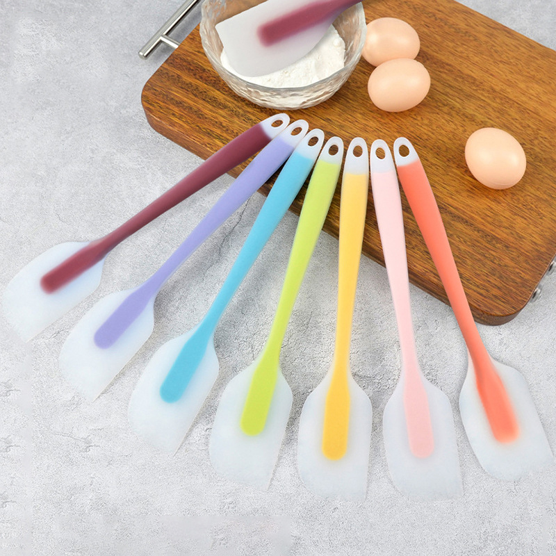 Kitchen Gadgets To Have - Flexibler Silikonschaber in 2 Größen, hitzebeständig,