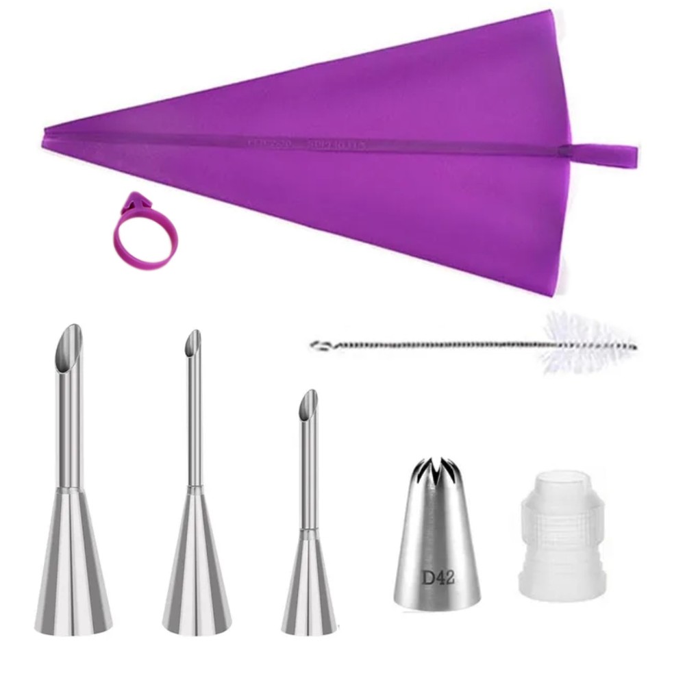 Edelstahl-Spritztüllen-Set mit – Kitchen Hanging Gadgets Bewertung und Preis