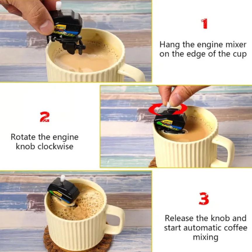 Mini-Bootsmotor-Kaffeemixer Ne – Kitchen Gadgets Novelty Bewertung und Preis