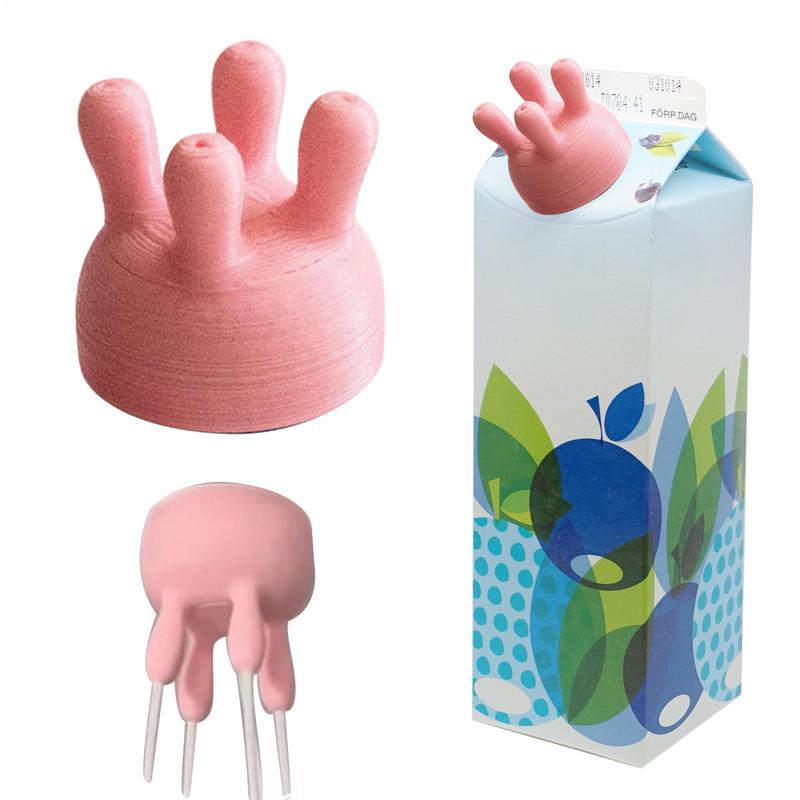 Milch Flasche Kappe Milch Kart – Kitchen Gadgets To 3D Print Bewertung und Preis