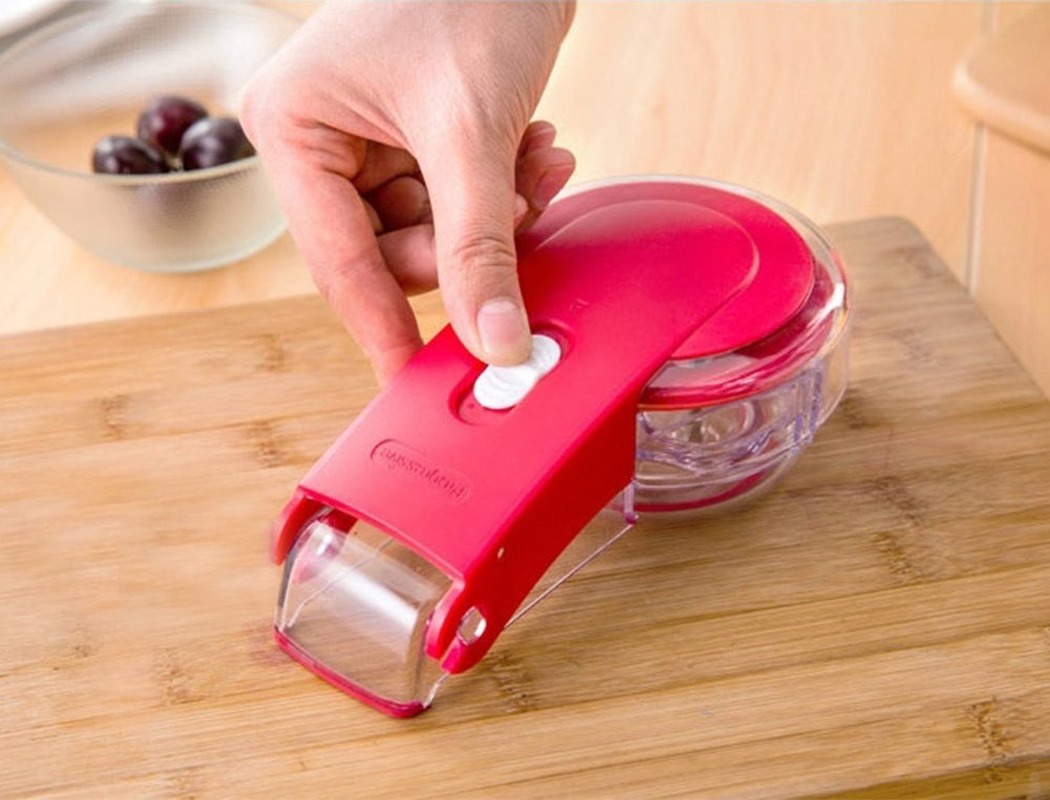 6-Loch-Kirschentkerner mit Beh – Kitchen Gadgets Novelty Bewertung und Preis